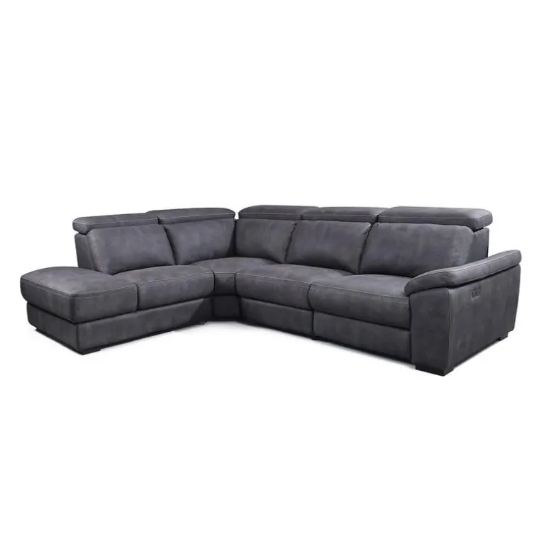 Modular Power Reclining Sectional with Adjustable Headrests - 4 pcs