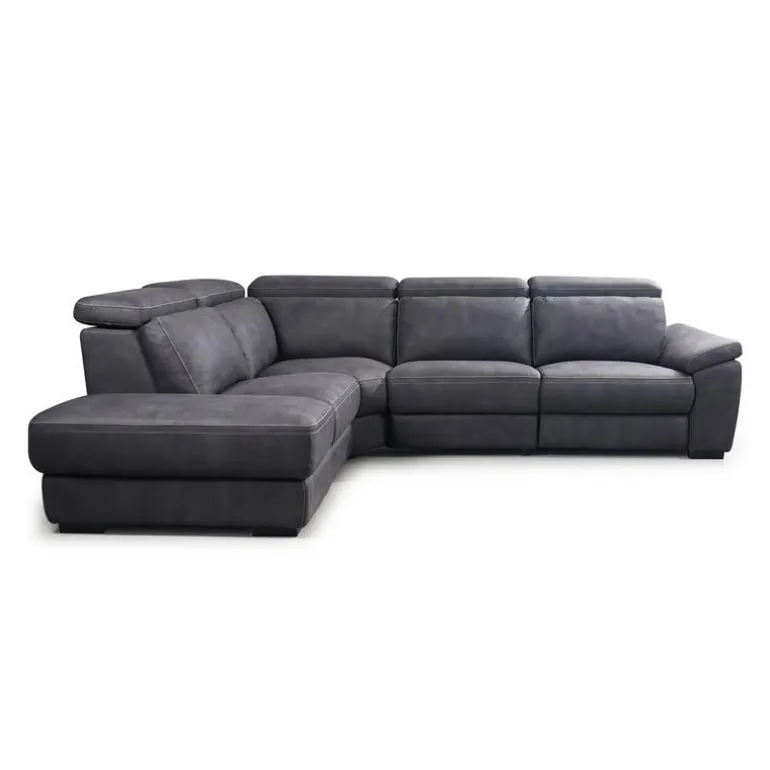 Modular Power Reclining Sectional with Adjustable Headrests - 4 pcs