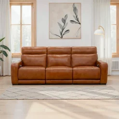 Modular Power Reclining Sofa with Built-In Speakers, Massage & Heat - 3 pcs