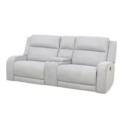 Modular Reclining Loveseat and Console with Storage and Cup Holders - 3 pcs