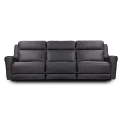 Modular Reclining Sofa with Fold-Down Seat, Cup Holders, USB/USB-C Ports and Wireless Charger - 3 pcs
