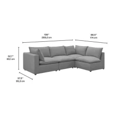 Modular Sectional - 4 pcs
