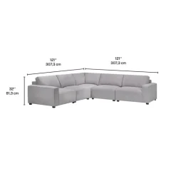Modular Sectional - 5 pcs