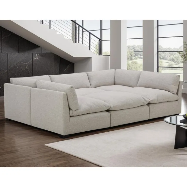 Modular Sectional Bed - 6 pcs