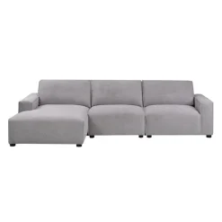 Modular Sectional with Chaise on the Left - 3 pcs