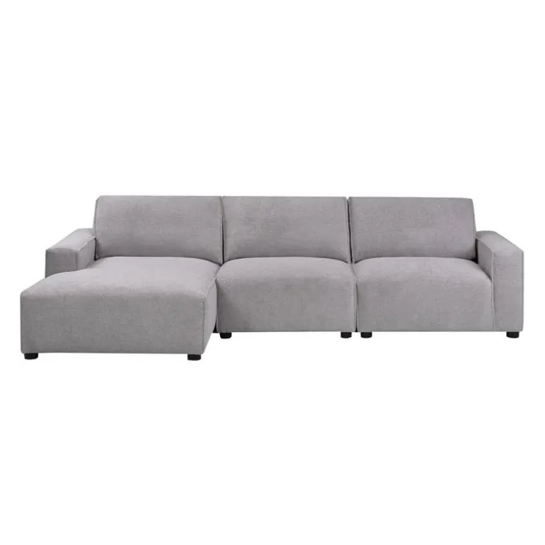 Modular Sectional with Chaise on the Left - 3 pcs