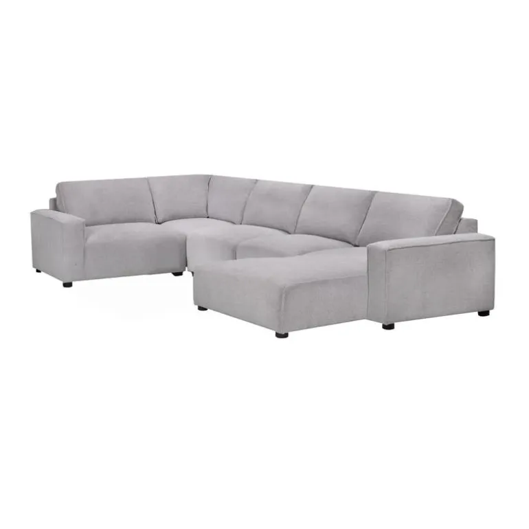 Modular Sectional with Chaise on the Right - 5 pcs