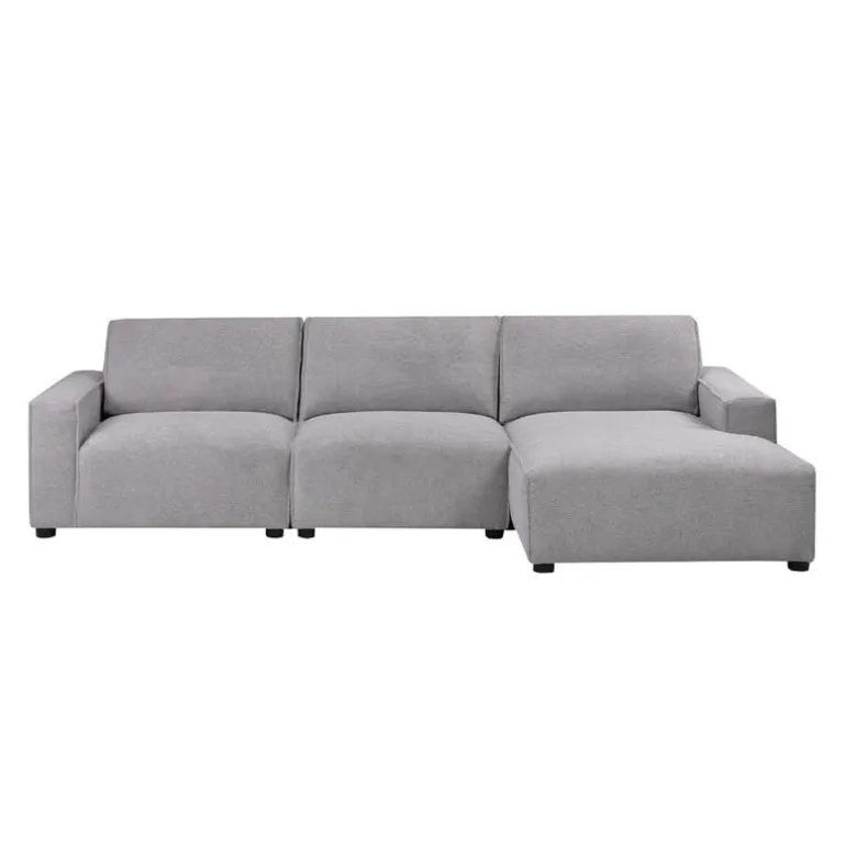 Modular Sectional with Chaise on the Right - 3 pcs