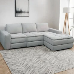 Modular Sectional with Right-Side Chaise - 3 pcs