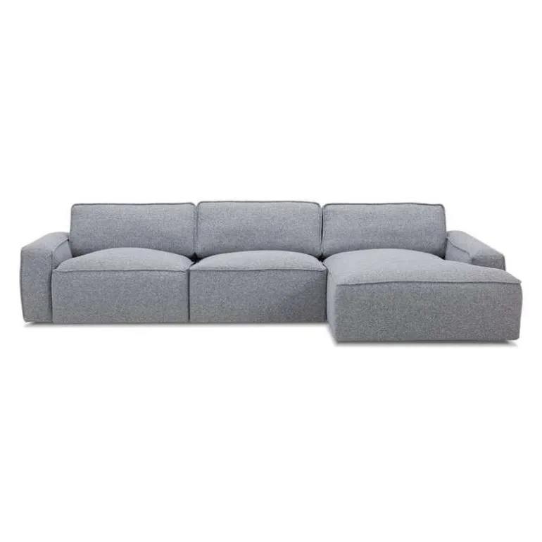 Modular Sectional with Right-Side Chaise - 3 pcs
