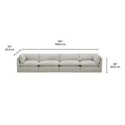 Modular Sofa - 4 pcs