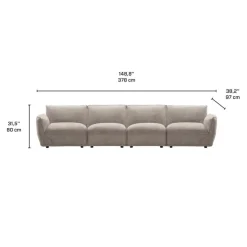 Modular Sofa - 4 pcs