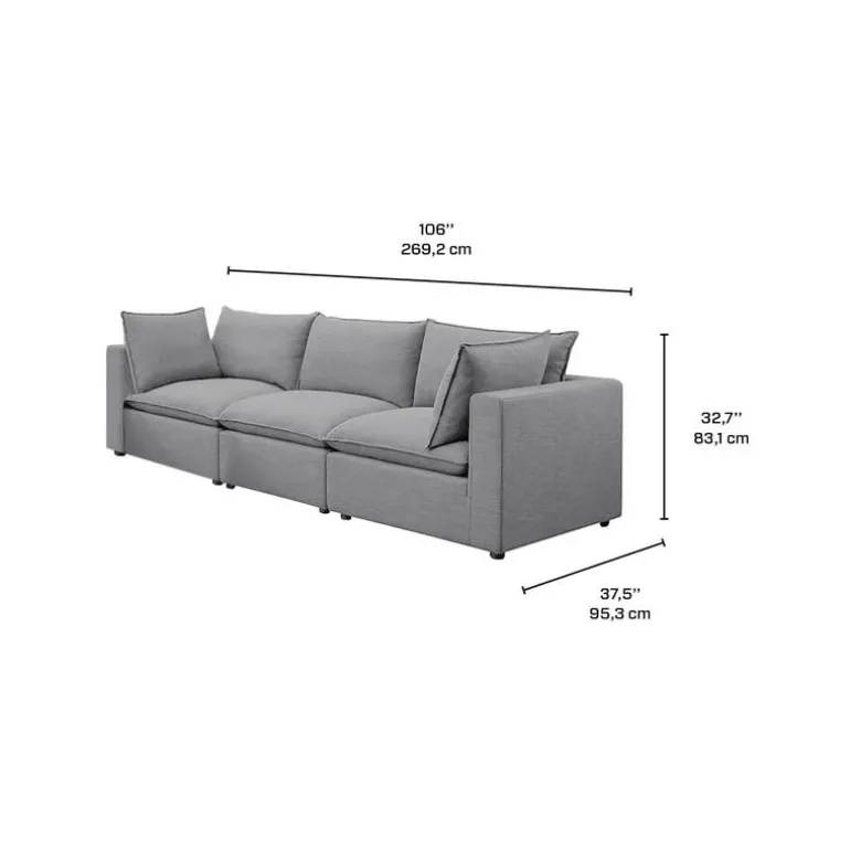 Modular Sofa - 3 pcs