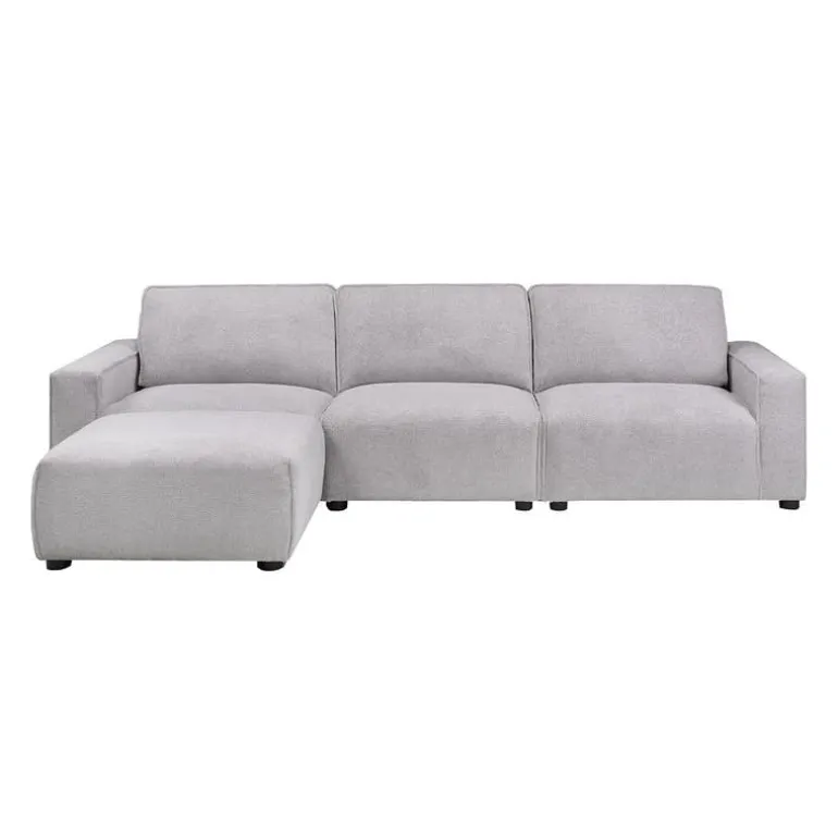 Modular Sofa with Ottoman - 4 pcs