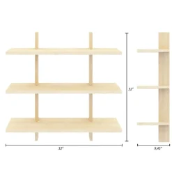 Modular Wall Shelving System