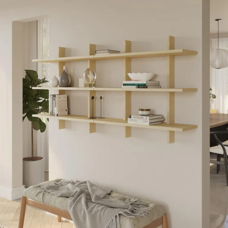 Modular Wall Shelving System