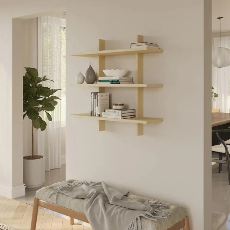 Modular Wall Shelving System
