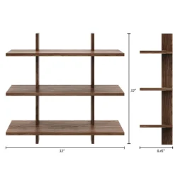 Modular Wall Shelving System