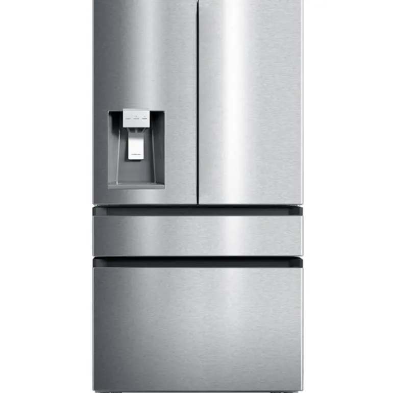 MOFFAT 22 Cu Ft 36 In Refrigerator Stainless Steel Bottom Freezer, French door - MYE22HYPKFS