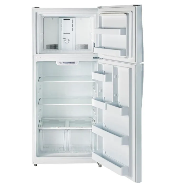 MOFFAT 18 Cu Ft 30 In Refrigerator White Top Freezer - MTE18GTKWW