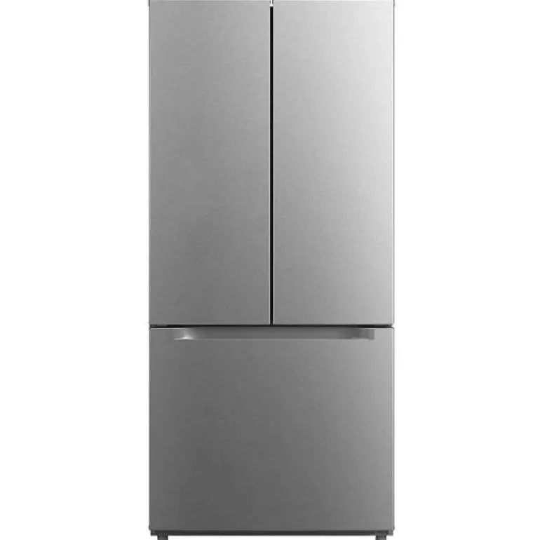 MOFFAT 18 Cu Ft 30 In Refrigerator Bottom Freezer, French door - MNE18DYTNFS