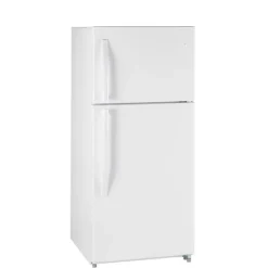MOFFAT 18 Cu Ft 30 In Refrigerator White Top Freezer - MTE18HTKRWW
