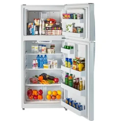 MOFFAT 18 Cu Ft 30 In Refrigerator White Top Freezer - MTE18HTKRWW