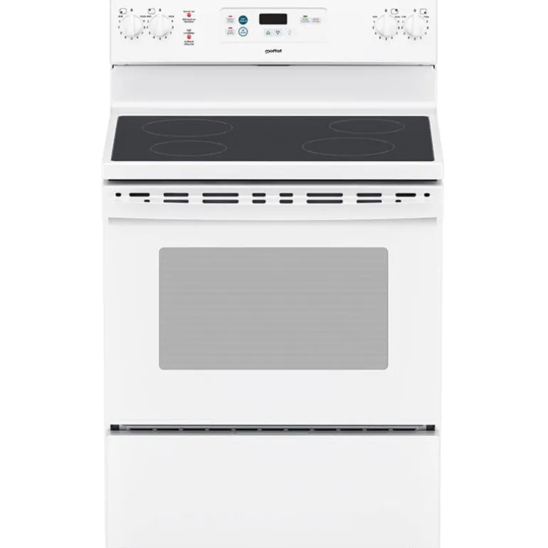 MOFFAT Range White 30" Electric Glass-Ceramic - MCBS585DNWW