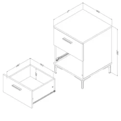 Nightstand - South Shore