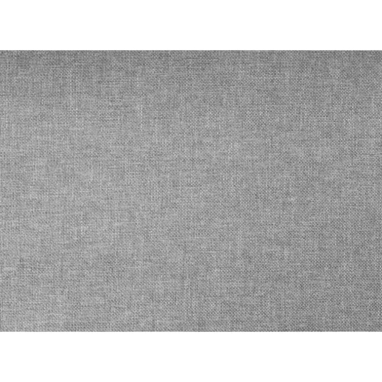 Nightstand - upholstered / 2 storage drawers - 21"h - grey linen-look - Monarch