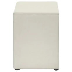 Nightstand - upholstered / 2 storage drawers - 21