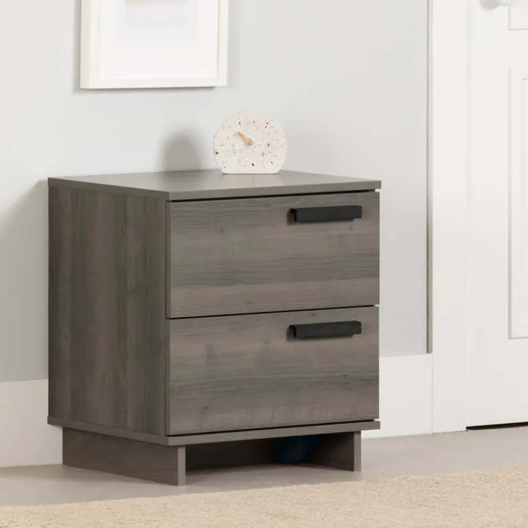 Nightstand With 2 Drawers - South Shore