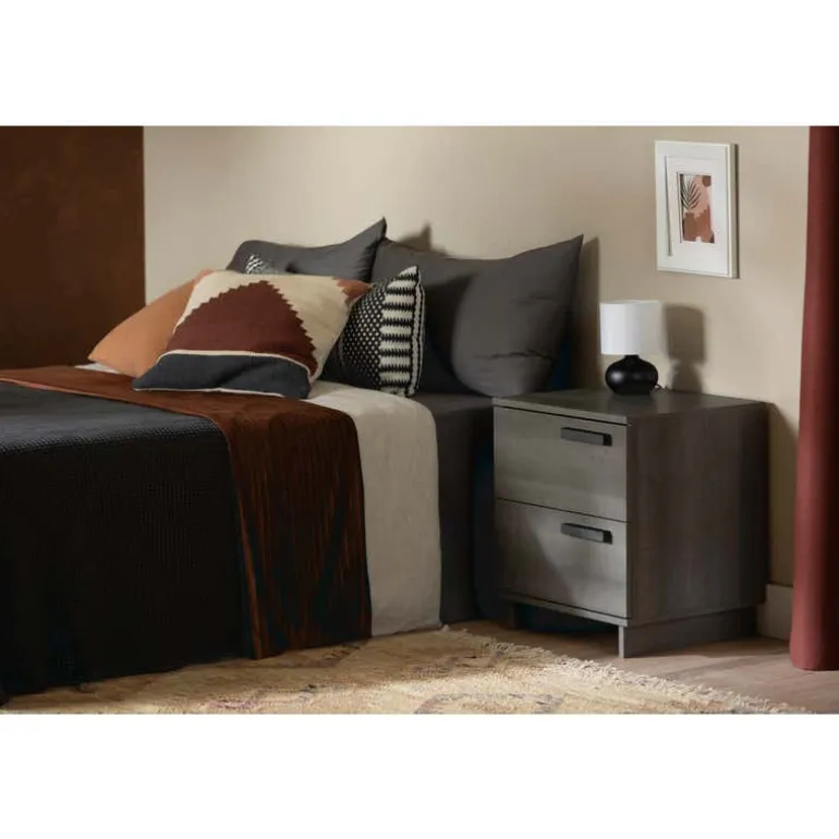 Nightstand With 2 Drawers - South Shore