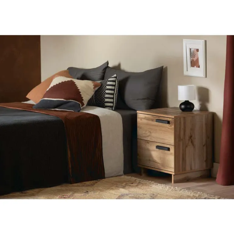 Nightstand With 2 Drawers - South Shore