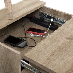 Nightstand with Charging Station - South Shore