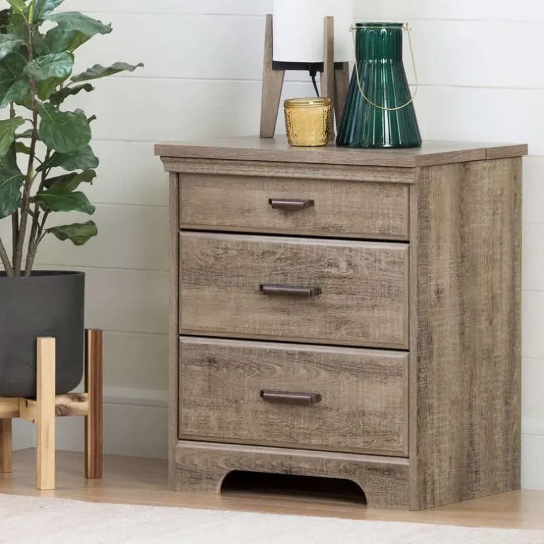 Nightstand with Charging Station - South Shore