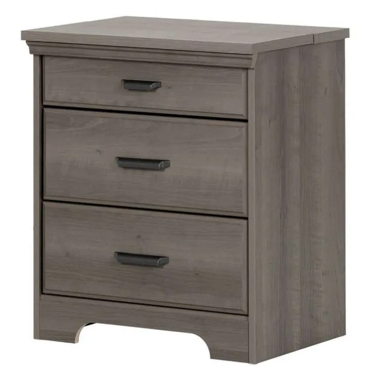 Nightstand with Charging Station - South Shore
