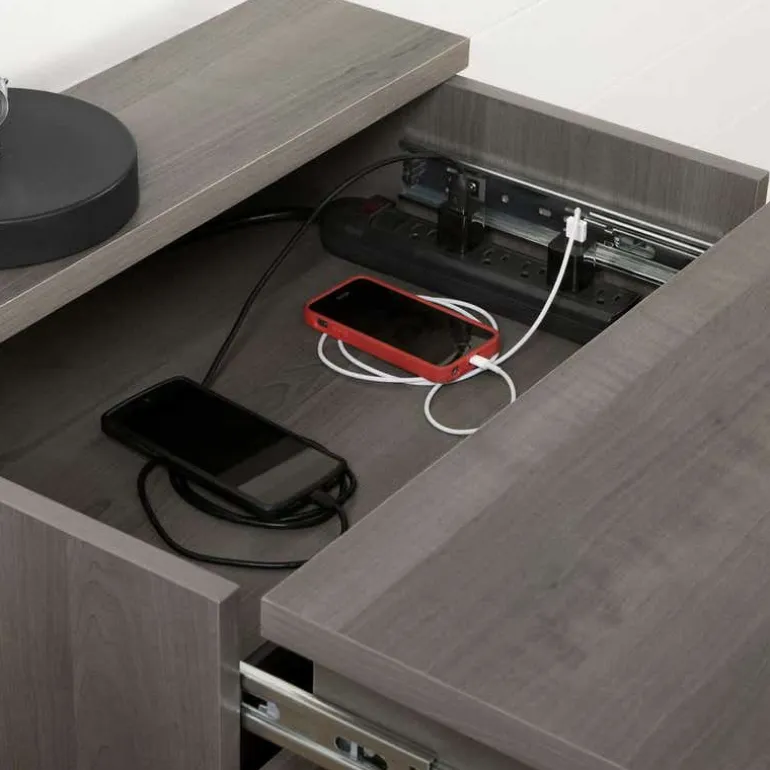 Nightstand with Charging Station - South Shore