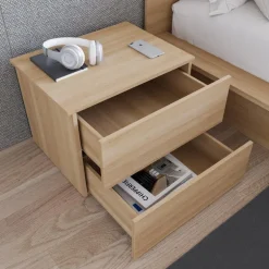 Nightstand With 2-Drawers - Nexera