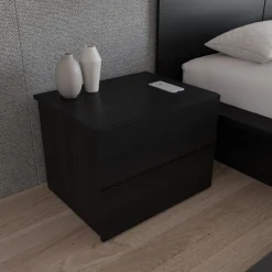 Nightstand with 2-Drawers - Nexera