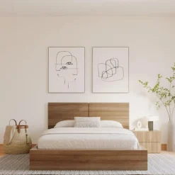 Nightstand With 2-Drawers - Nexera