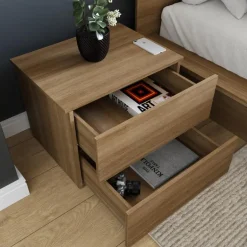 Nightstand With 2-Drawers - Nexera