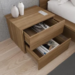 Nightstand With 2-Drawers - Nexera