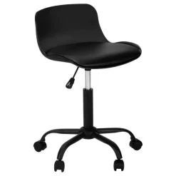 Office chair - juvenile low back - adjustable height black - Monarch