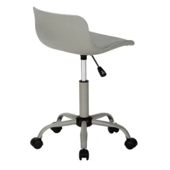 Office chair - juvenile low back - adjustable height - grey - Monarch