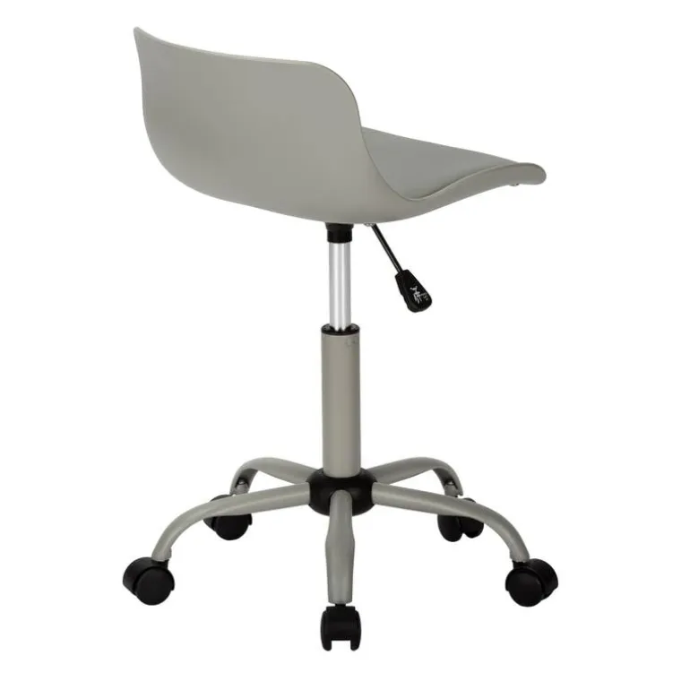 Office chair - juvenile low back - adjustable height - grey - Monarch