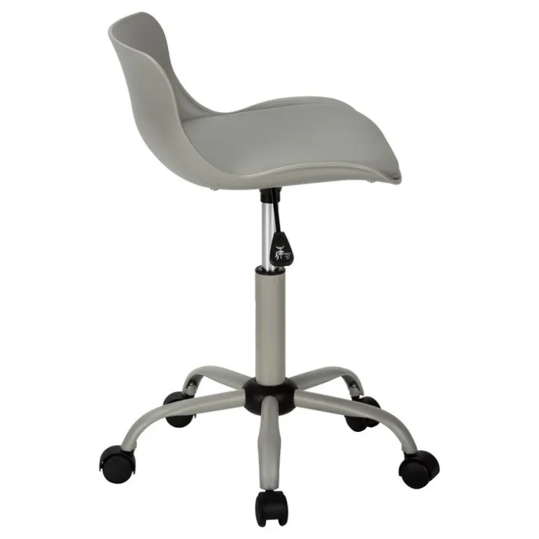 Office chair - juvenile low back - adjustable height - grey - Monarch