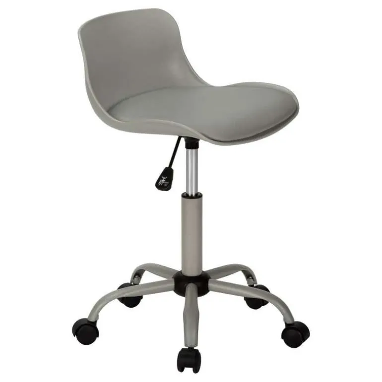 Office chair - juvenile low back - adjustable height - grey - Monarch