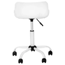 Office chair - juvenile low back - adjustable height white - Monarch