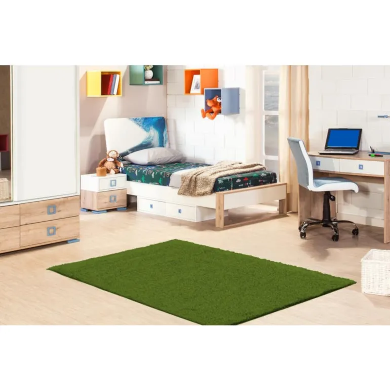 Outdoor Faux Green Grass Rug - 2 x 6